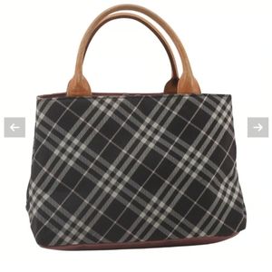 Burberry Nova Check Blue Label Handbag